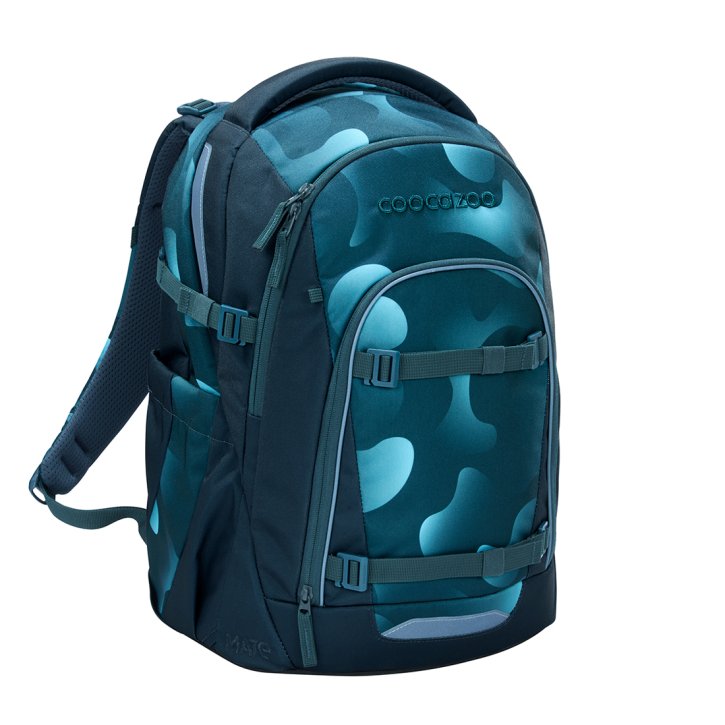 COOCAZOO MATE Schulrucksack aqua flow